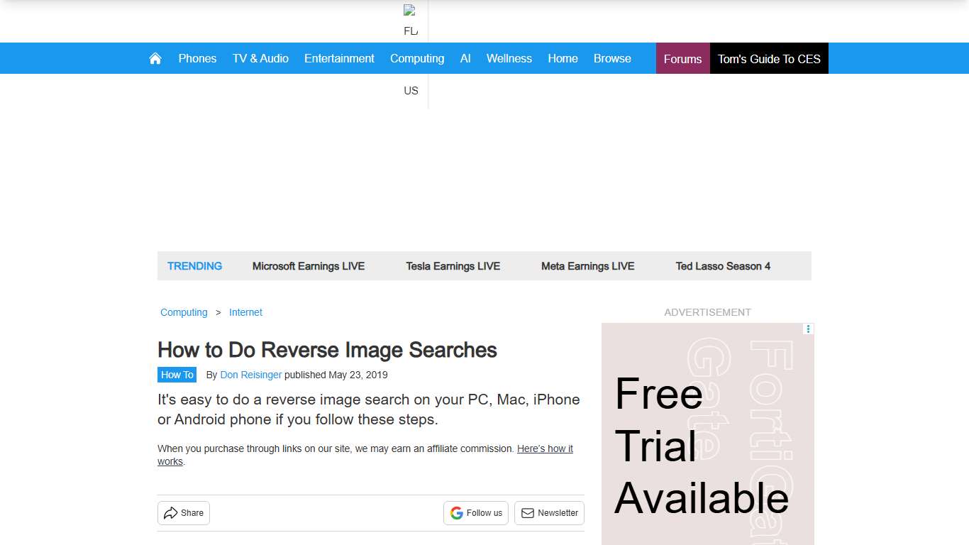 How to Do Reverse Image Searches Tom's Guide